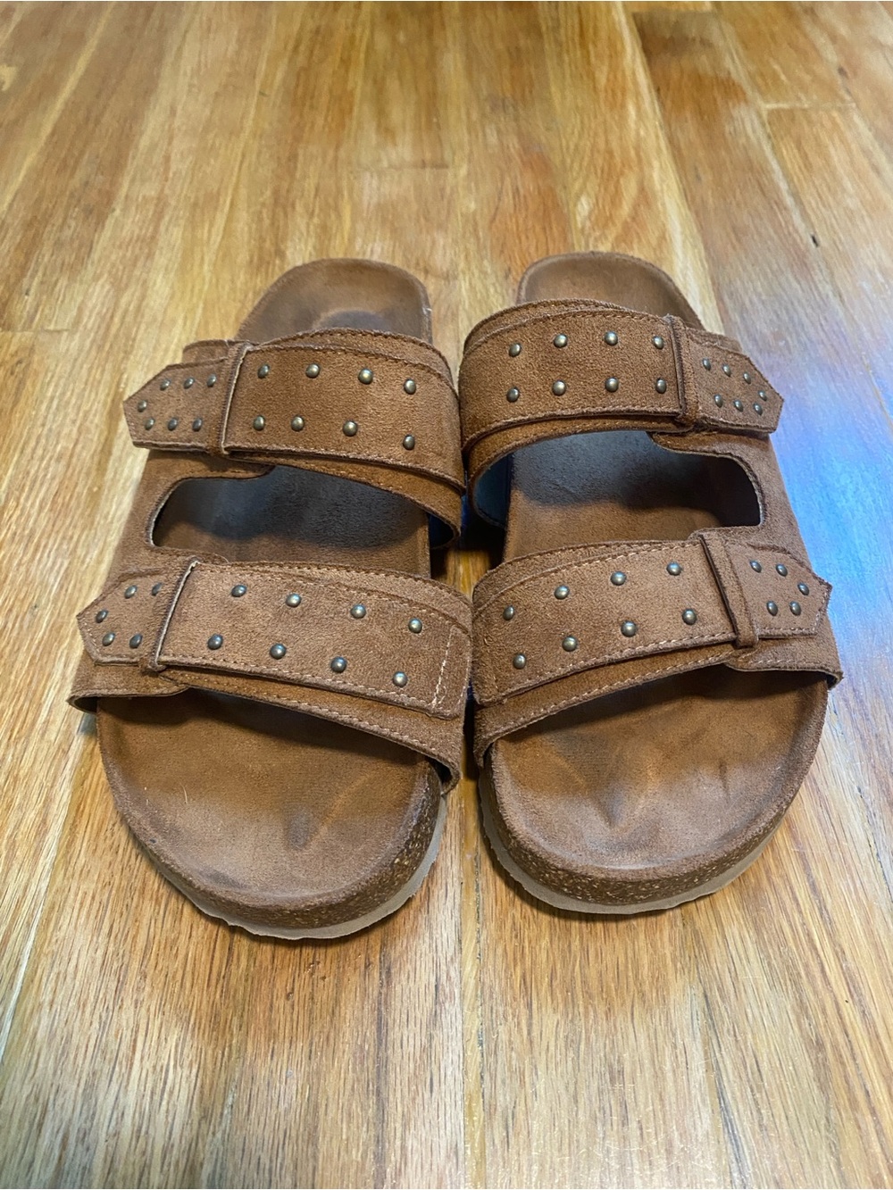 Seychelles Faux Suede Double-Strap Sandals